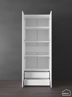 Шкаф Linnea MHR-2PO-4 2050х800х510 (Белый-М 11.1.2) в Троицке - troick.mebel24.online | фото 6