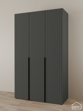 Шкаф Linnea MHR-3-1 2050х1200х510 (Графит-М 11.1.25) в Троицке - troick.mebel24.online | фото 1