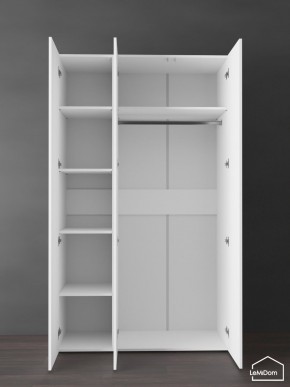 Шкаф Linnea MHR-3PO-1 2050х1200х510 (Белый-М 11.1.2) в Троицке - troick.mebel24.online | фото 5