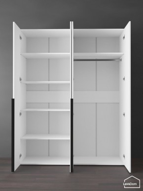 Шкаф Linnea MHR-4-1 2050х1600х510 (Белый-М 11.1.2) в Троицке - troick.mebel24.online | фото 4