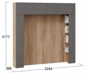 Шкаф навесной Порто СМ-393.21.022-23 в Троицке - troick.mebel24.online | фото 5