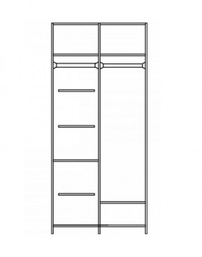 Шкаф Нинель ММ-167-01/03 в Троицке - troick.mebel24.online | фото 3