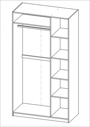 Шкаф ПЕГАС трехдверный, цвет белый в Троицке - troick.mebel24.online | фото