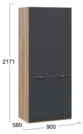 Шкаф платяной Глосс СМ-319.07.211 в Троицке - troick.mebel24.online | фото 4