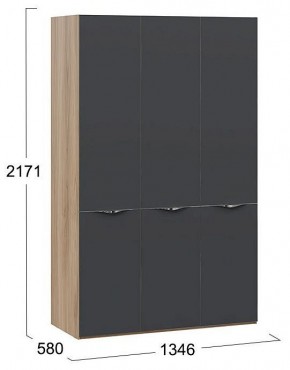 Шкаф платяной Глосс СМ-319.07.431 в Троицке - troick.mebel24.online | фото 4