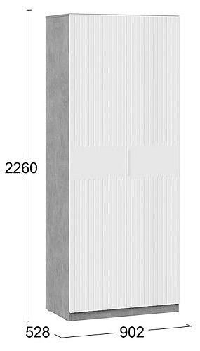 Шкаф платяной Хилтон в Троицке - troick.mebel24.online | фото 4