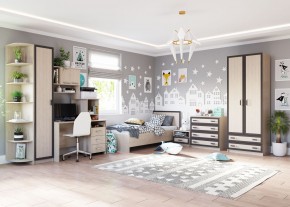 НАОМИ Шкаф 2-х створчатый с 2 ящиками в Троицке - troick.mebel24.online | фото 2