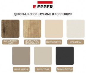 Шкаф распашной серия «ЗЕВС» (PL3/С1/PL2) Серый камень/Небраска натуральный в Троицке - troick.mebel24.online | фото 3