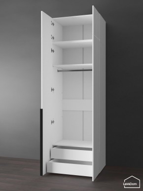 Шкаф с антресолью Linnea MHR-2A-3 2450х800х510 (Белый-М 11.1.1) в Троицке - troick.mebel24.online | фото 5