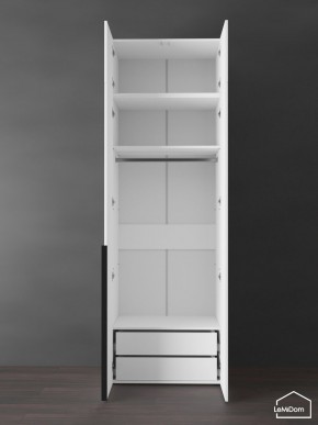 Шкаф с антресолью Linnea MHR-2A-3 2450х800х510 (Белый-М 11.1.2) в Троицке - troick.mebel24.online | фото 6