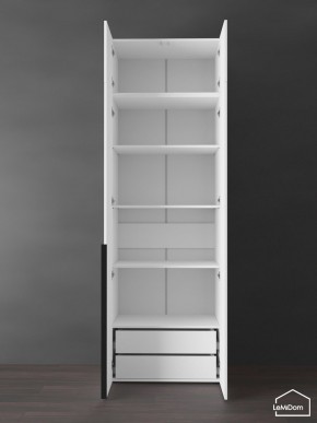 Шкаф с антресолью Linnea MHR-2A-4 2450х800х510 (Белый-М 11.1.2) в Троицке - troick.mebel24.online | фото 6