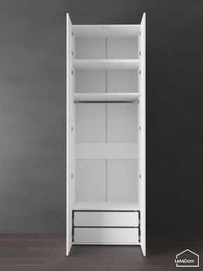Шкаф с антресолью Linnea MHR-2POA-3 2450х800х510 (Белый-М 11.1.1) в Троицке - troick.mebel24.online | фото 5