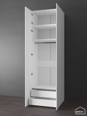 Шкаф с антресолью Linnea MHR-2POA-3 2450х800х510 (Белый-М 11.1.2) в Троицке - troick.mebel24.online | фото 6