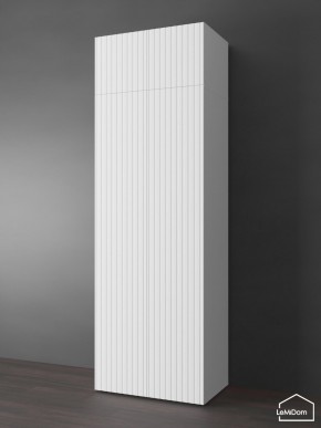 Шкаф с антресолью Linnea MHR-2POA-4 2450х800х510 (Белый-М 11.1.2) в Троицке - troick.mebel24.online | фото 1