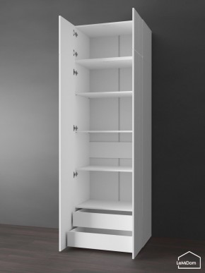 Шкаф с антресолью Linnea MHR-2POA-4 2450х800х510 (Белый-М 11.1.2) в Троицке - troick.mebel24.online | фото 5