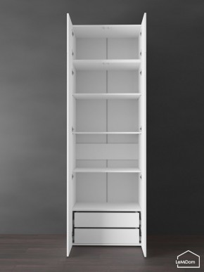 Шкаф с антресолью Linnea MHR-2POA-4 2450х800х510 (Белый-М 11.1.2) в Троицке - troick.mebel24.online | фото 6