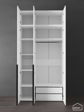 Шкаф с антресолью Linnea MHR-3A-2 2450х1200х510 (Белый-М 11.1.2) в Троицке - troick.mebel24.online | фото 6