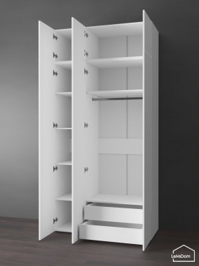 Шкаф с антресолью Linnea MHR-3POA-2 2450х1200х510 (Белый-М 11.1.2) в Троицке - troick.mebel24.online | фото 5