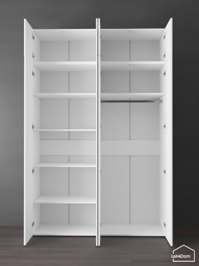 Шкаф с антресолью Linnea MHR-4POA-1 2450х1600х510 (Белый-М 11.1.2) в Троицке - troick.mebel24.online | фото 4