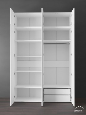 Шкаф с антресолью Linnea MHR-4POA-2 2450х1600х510 (Белый-М 11.1.2) в Троицке - troick.mebel24.online | фото 5