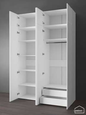 Шкаф с антресолью Linnea MHR-4POA-2 2450х1600х510 (Белый-М 11.1.2) в Троицке - troick.mebel24.online | фото 6