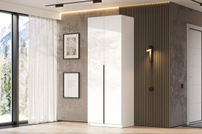 Шкаф ШК-5 + 2 полки + ящики (800) Белый текстурный в Троицке - troick.mebel24.online | фото 2