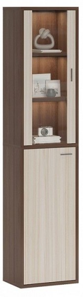 Шкаф-витрина Домино СУ(ш1в2)+1ФГ+1ФС в Троицке - troick.mebel24.online | фото 2