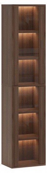 Шкаф-витрина Домино СУ(ш1в2)+2ФС в Троицке - troick.mebel24.online | фото