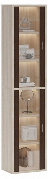 Шкаф-витрина Домино СУ(ш1в2)+2ФС в Троицке - troick.mebel24.online | фото 2