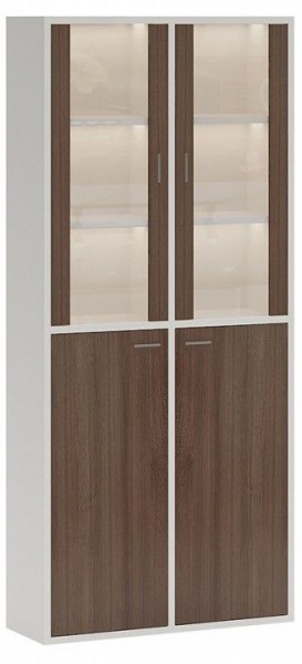 Шкаф-витрина Домино СУ(ш2в2)+2ФС+2ФГ в Троицке - troick.mebel24.online | фото 2