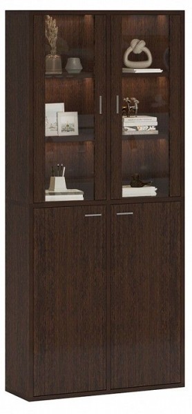 Шкаф-витрина Домино СУ(ш2в2)+2ФС+2ФГ в Троицке - troick.mebel24.online | фото 3