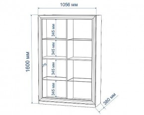 Шкаф-витрина Нобиле ШВтН ФСД-ФСД в Троицке - troick.mebel24.online | фото 2