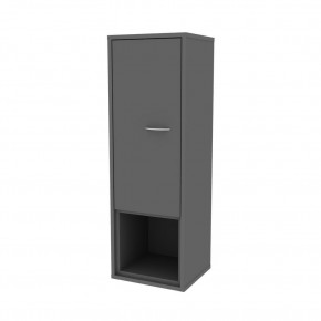 Шкафчик Сити H183 (Графит) в Троицке - troick.mebel24.online | фото