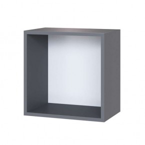 Сириния Куб 2 серый графит/МДФ бриз в Троицке - troick.mebel24.online | фото 2