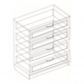 Спальный гарнитур Александрия (модульный) в Троицке - troick.mebel24.online | фото 19
