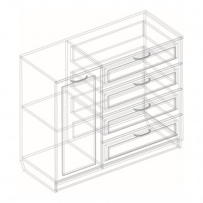 Спальный гарнитур Александрия (модульный) в Троицке - troick.mebel24.online | фото 21