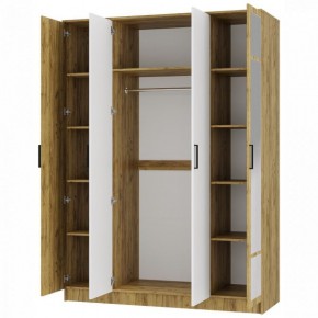 Спальный гарнитур Евро (модульный) Крафт/Белый в Троицке - troick.mebel24.online | фото 24