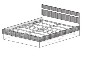 ОЛИВИЯ Спальный гарнитур МДФ (модульный) в Троицке - troick.mebel24.online | фото 6
