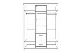 Спальный гарнитур Юнона (модульный) в Троицке - troick.mebel24.online | фото 9