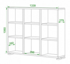 Стеллаж Домино нельсон ПУ-60-1 в Троицке - troick.mebel24.online | фото 2