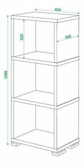 Стеллаж Домино СБ-15/3 в Троицке - troick.mebel24.online | фото 2