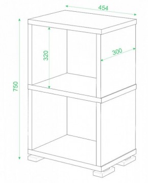 Стеллаж-колонка СБ-15/2 в Троицке - troick.mebel24.online | фото 2