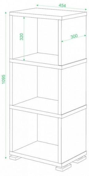 Стеллаж-колонка СБ-15/3 в Троицке - troick.mebel24.online | фото 2