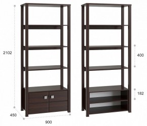 Стеллаж комбинированный Изабель ИЗ-62К в Троицке - troick.mebel24.online | фото 4