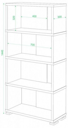 Стеллаж СБ-10/4 в Троицке - troick.mebel24.online | фото 2