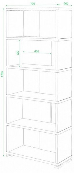 Стеллаж СБ-10/5 в Троицке - troick.mebel24.online | фото 2