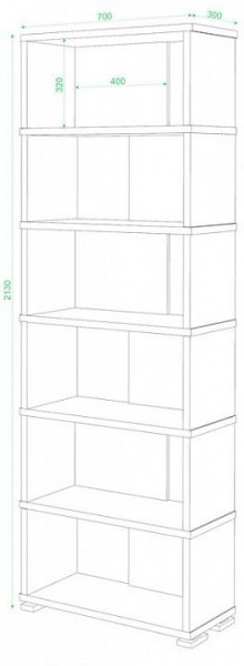 Стеллаж СБ-10/6 в Троицке - troick.mebel24.online | фото 2