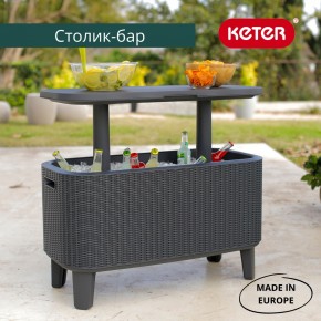 Стол Беви Бар (Bevy Bar Large Cool Bar), коричневый в Троицке - troick.mebel24.online | фото 1