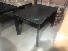 Стол CORNER 120 MATT BLACK MARBLE SOLID CERAMIC / BLACK, ®DISAUR в Троицке - troick.mebel24.online | фото 10