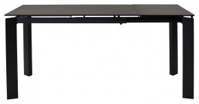 Стол CORNER 120 MATT BLACK MARBLE SOLID CERAMIC / BLACK, ®DISAUR в Троицке - troick.mebel24.online | фото 3